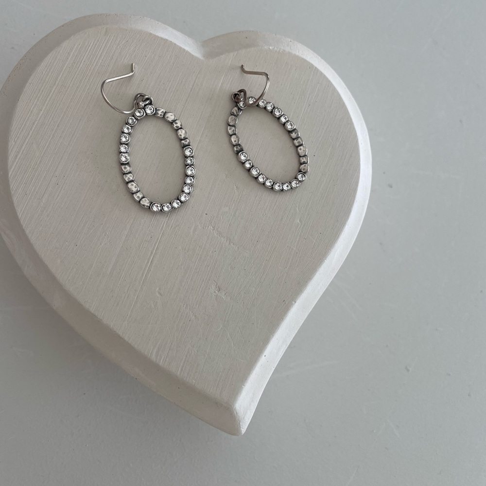 Silpada Oval Glitz Earrings